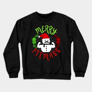 Merry Fitmass Merry Christmas Crewneck Sweatshirt